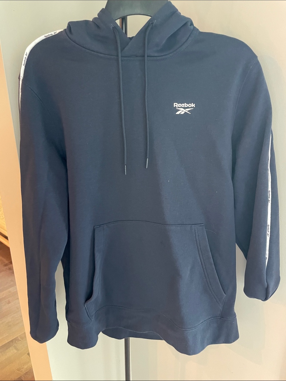 Reebok Matching Sweatsuit - Men’s Navy Pullover Hoodie/Joggers size medium